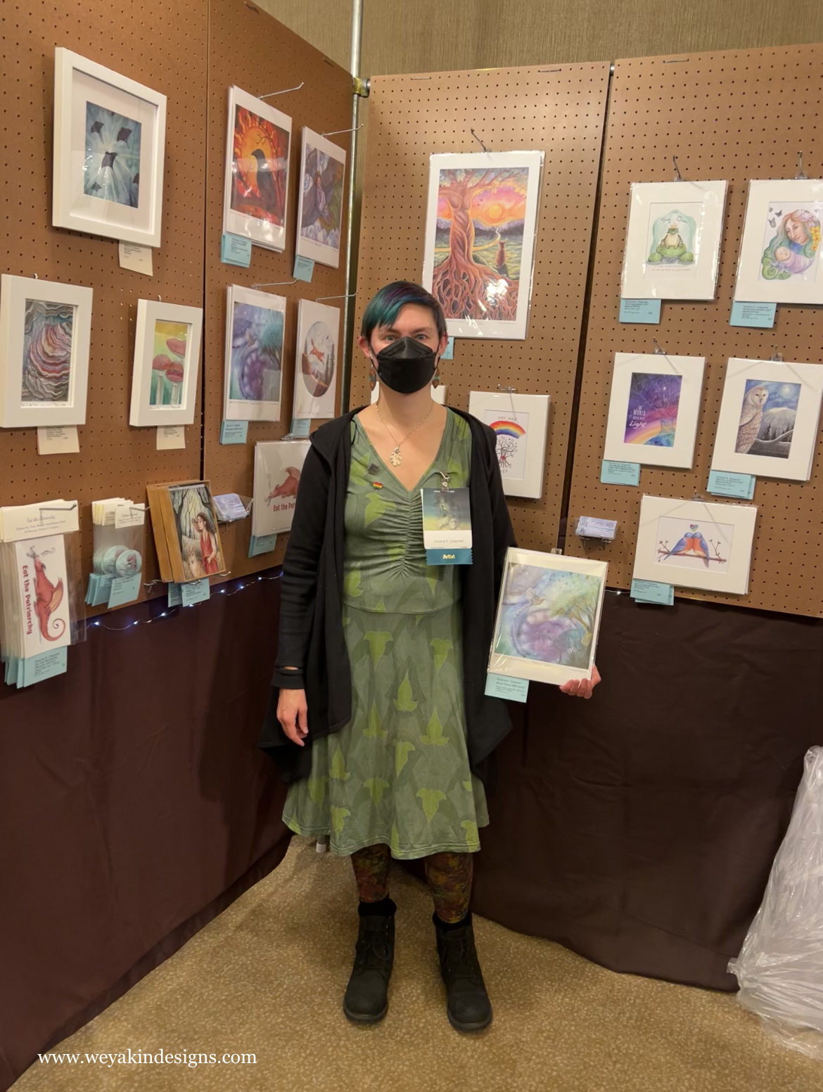 Arisia 2024 Art Show Weyakin Designs