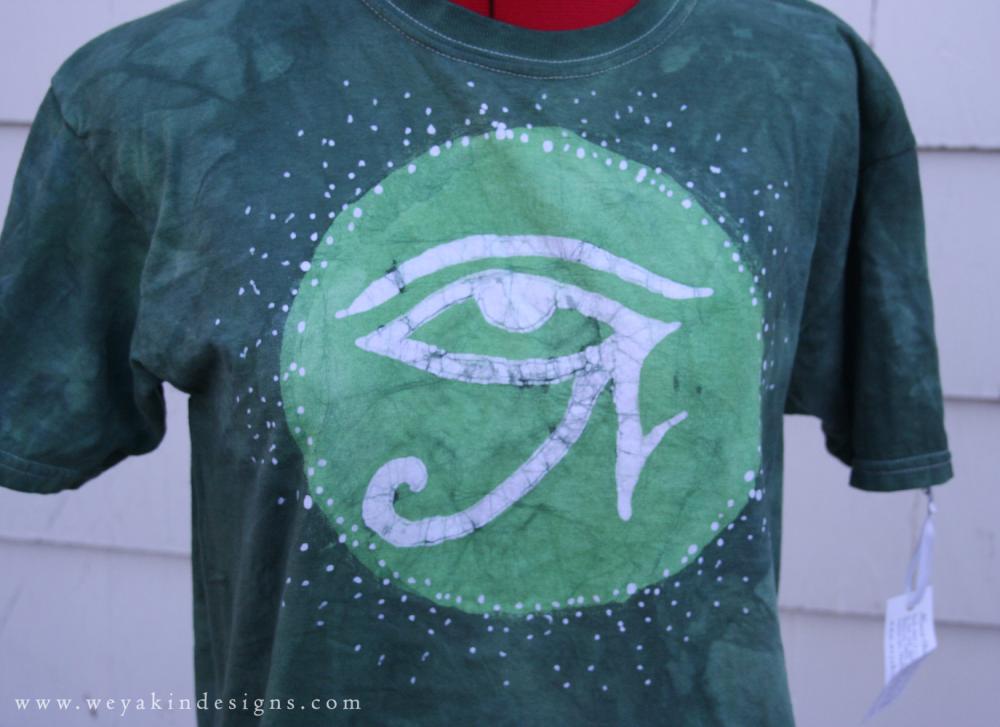 Eyes of Horus Green Youth T-Shirt 
