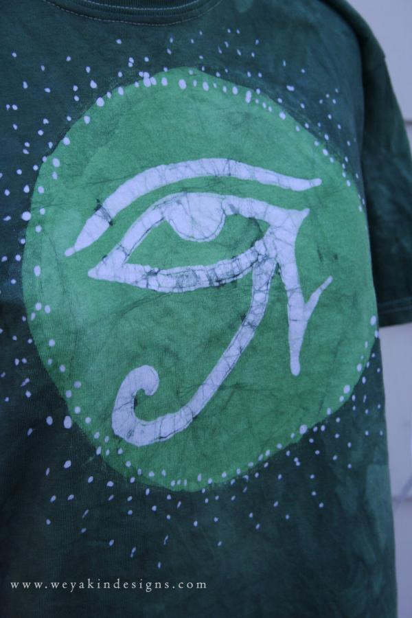 Eyes of Horus Green Youth T-Shirt 