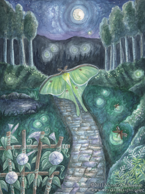 Midnight Moon Garden