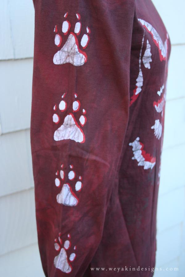 Red Wolf Long Sleeved T-Shirt 