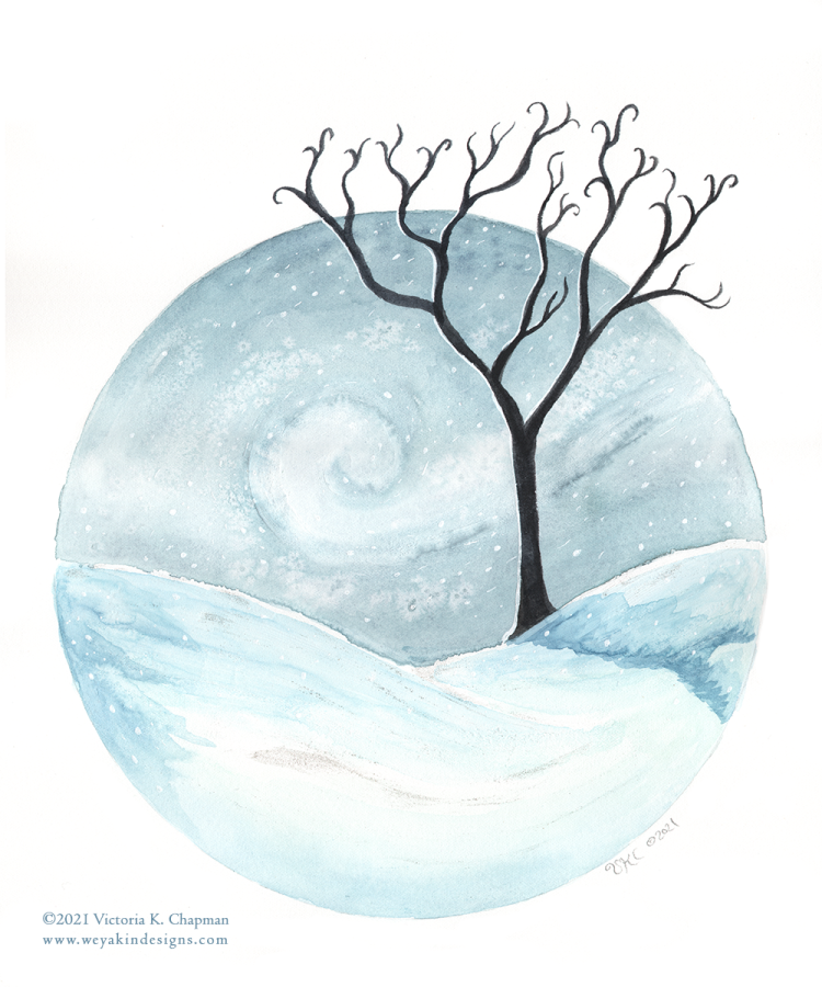 Trees of Time: January Flurry